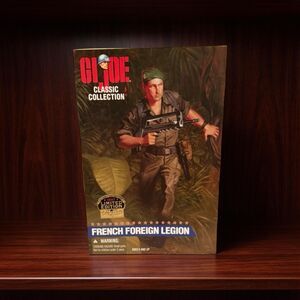 NIB GI Joe Classic Collection French Foreign Legion Limited Edition Figure 12”